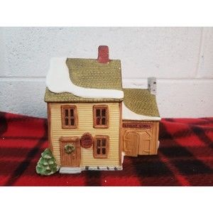 Vintage Dept 56 New England Village Livery Stable Works No Box